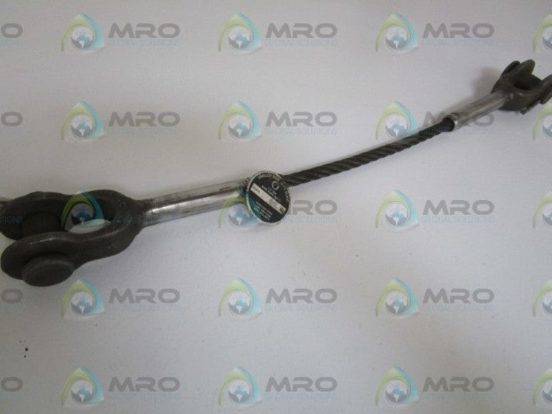 UNALLOY WIREROPE SLING LENGTH: 2'1" NSNP