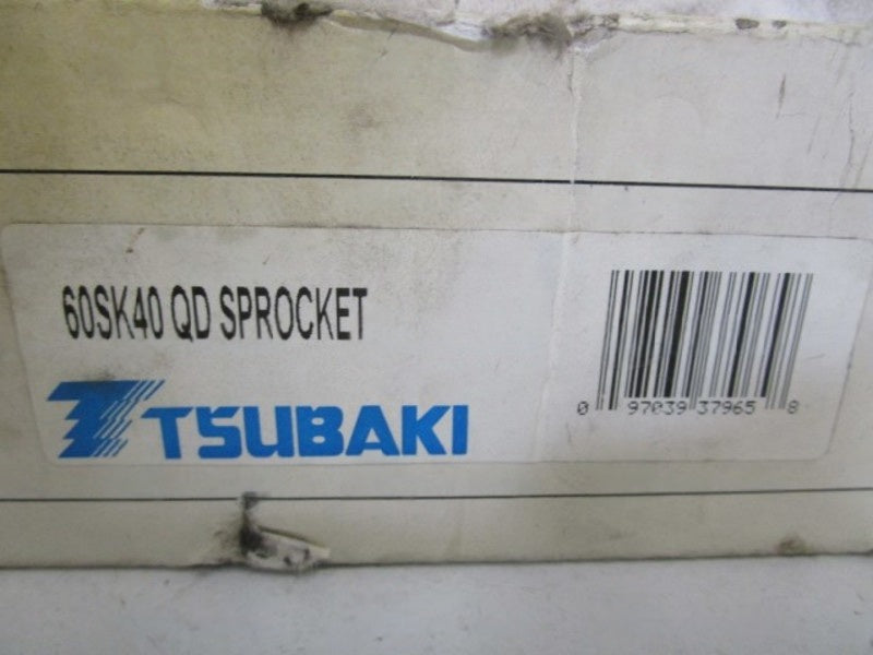 TSUBAKI QD SPROCKET 60SK40 NSMP