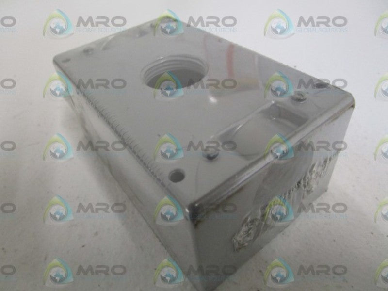 LOT OF 4 RED DOT 3/4" OUTLET BOX IH3-2-LM NSNP