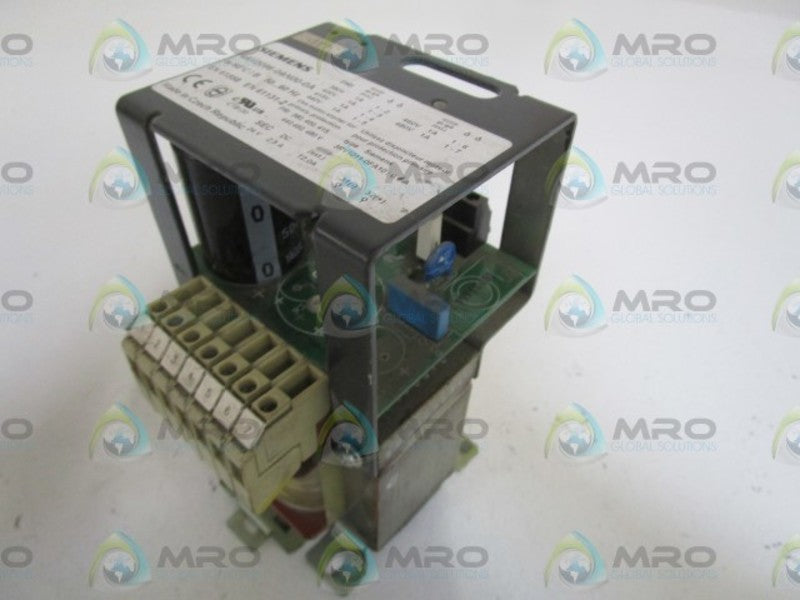 SIEMENS POWER SUPPLY 4AV2096-0AN00-0A UNMP