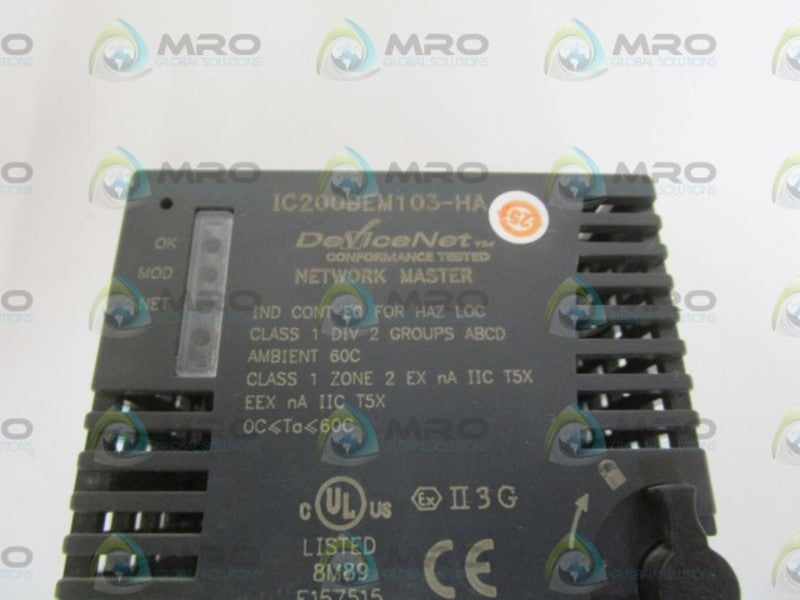 GE FANUC COMMUNICATION MODULE IC200BEM103-HA UNMP