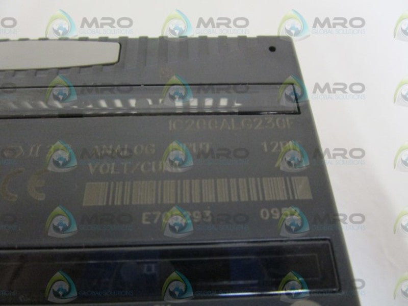 GE FANUC ANALOG INPUT MODULE IC200ALG230F UNMP