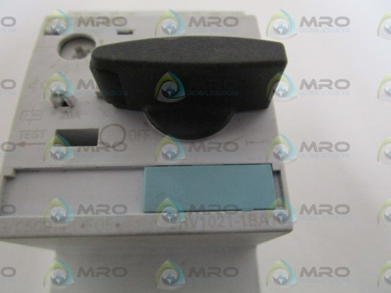 SIEMENS 1,4-2A MANUAL STARTER 3RV1021-1BA15 UNMP
