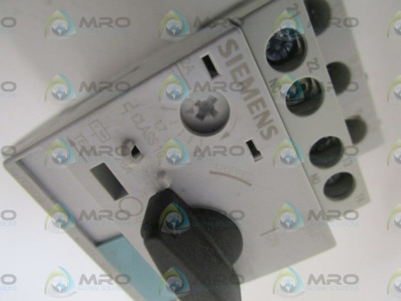 SIEMENS 1,4-2A MANUAL STARTER 3RV1021-1BA15 UNMP