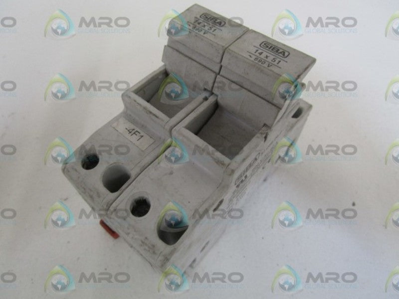 SIBA 40A FUSE HOLDER 51 058 04.2 UNMP