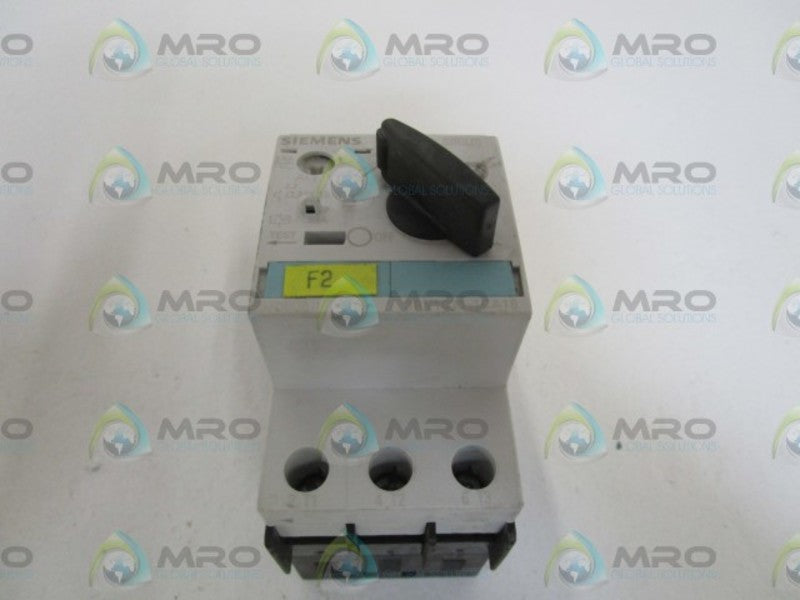 SIEMENS 1,8-2,5A MOTOR STARTER PROTECTOR 3RV1021-1CA15 UNMP