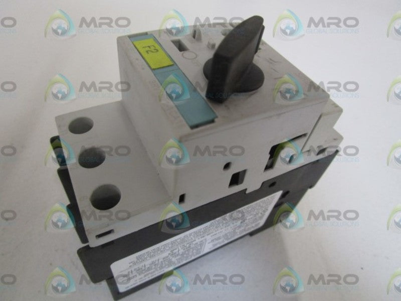 SIEMENS 1,8-2,5A MOTOR STARTER PROTECTOR 3RV1021-1CA15 UNMP