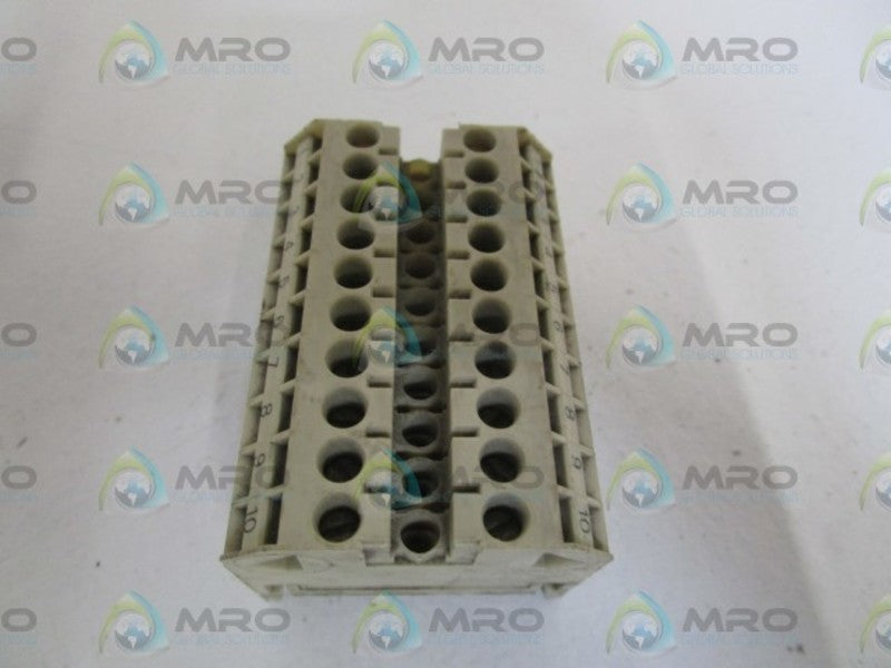 SIEMENS TERMINAL BLOCK 8WA1 011-0DF22 UNMP