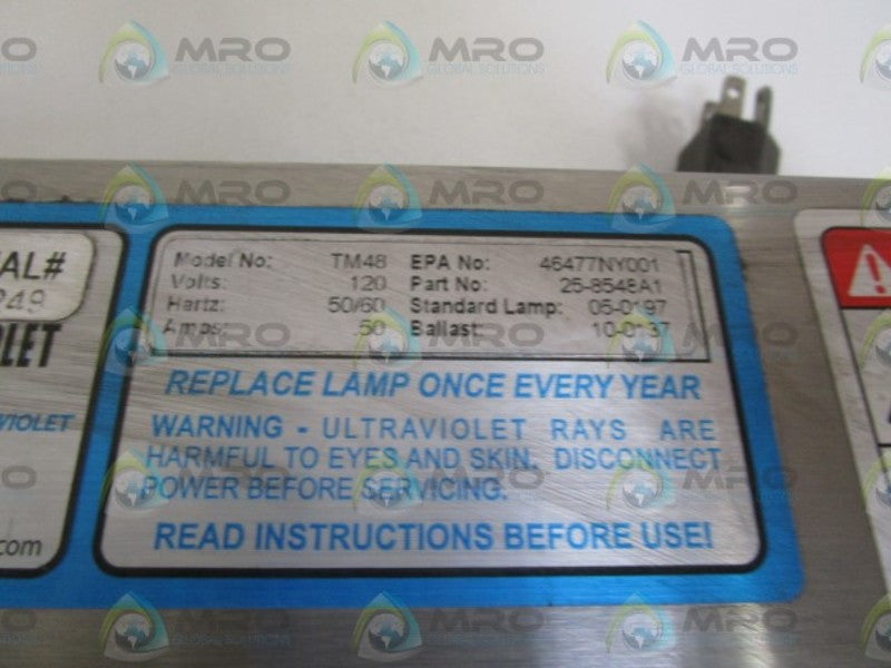 TANK MASTER LIQUID STORAGE SANITIZER TM48 25-8548A1 UNMP