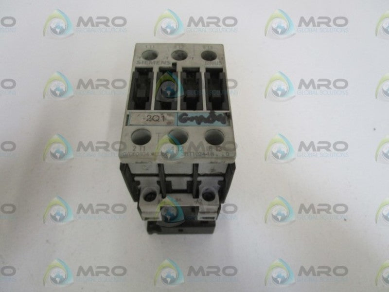 SIEMENS DC24V CONTACTOR 3RT1024-1BB40 UNMP