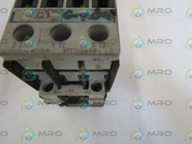 SIEMENS DC24V CONTACTOR 3RT1024-1BB40 UNMP