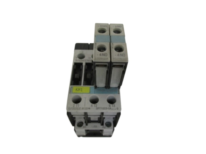 SIEMENS CONTACTOR 3RT1023-1AG20 W/ 3RH1921-1CA10 UNMP