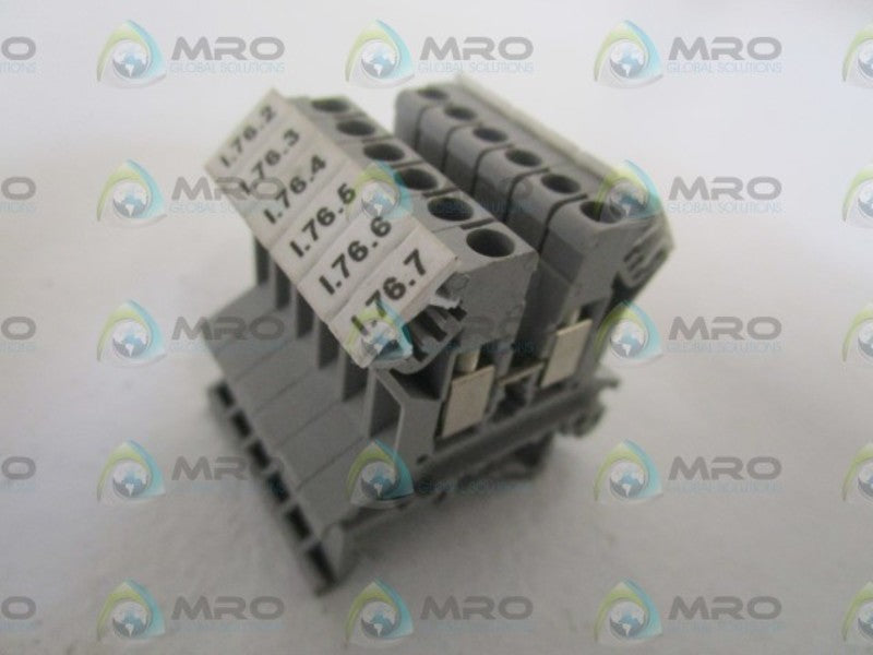 LOT OF 31 PHOENIX CONTACT TERMINAL BLOCK UK2,5N UNMP