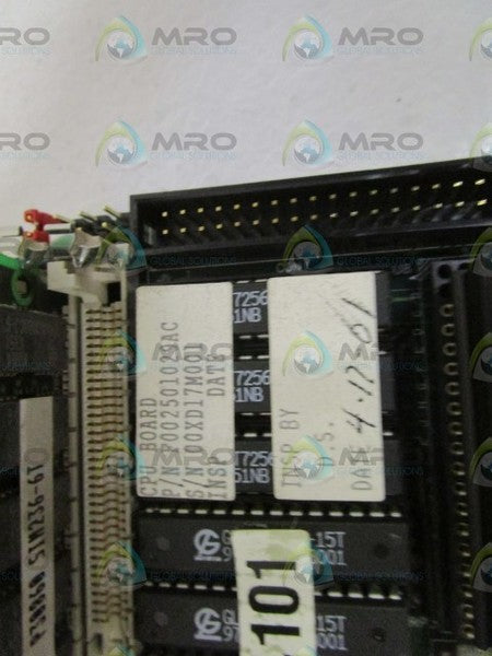 SIEMENS CPU BOARD F002501029AC UNMP