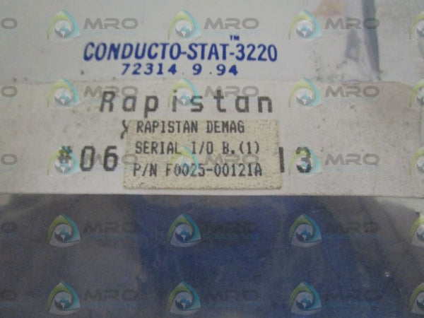 XYZ ELECTRONICS PC BOARD F0025-00121A NSNP