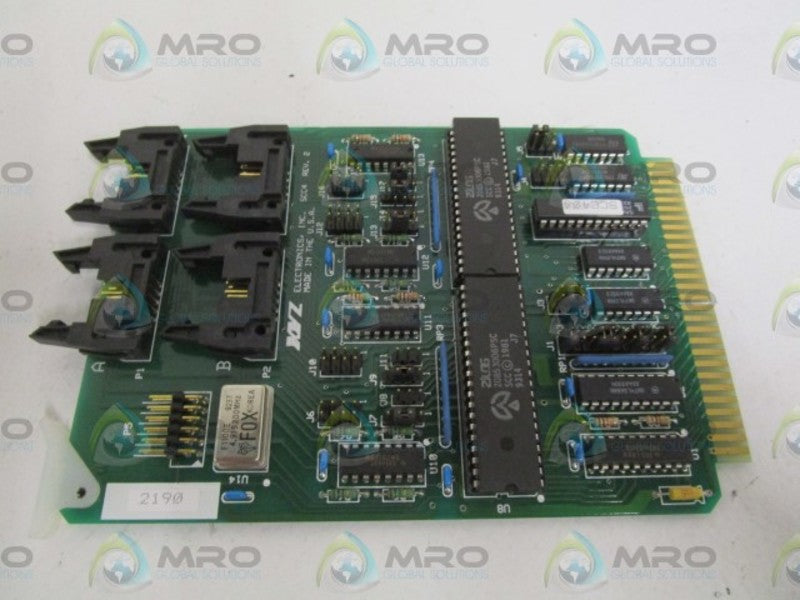 XYZ ELECTRONICS PC BOARD F0025-00121A NSNP