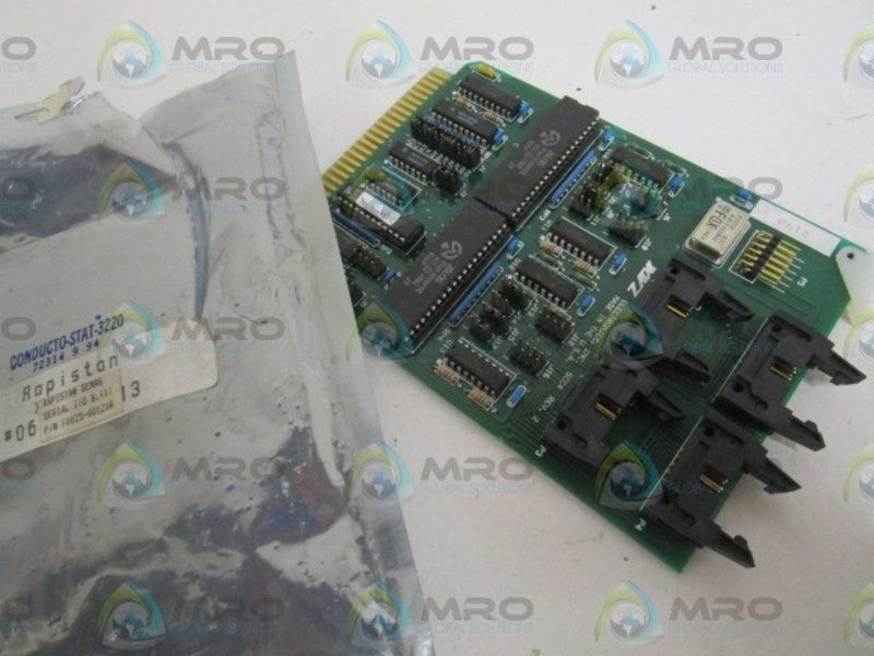 XYZ ELECTRONICS PC BOARD F0025-00121A NSNP