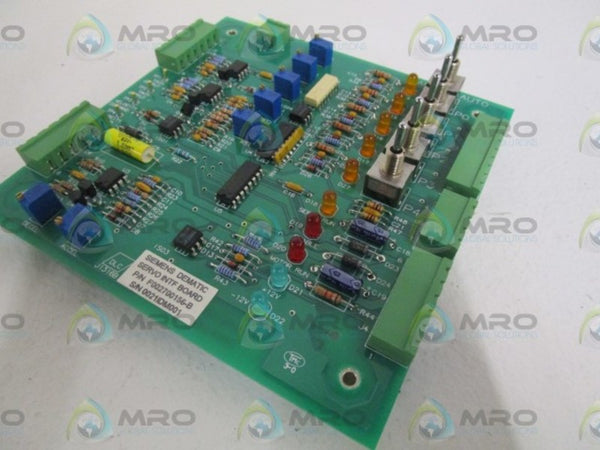 SIEMENS SERVO INTERFACE BOARD F002700156-B NSNP