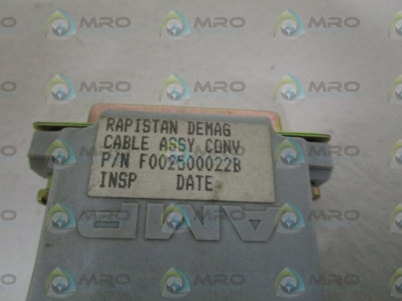 RAPISTAN CABLE ASSEMBLY F002500022B UNMP