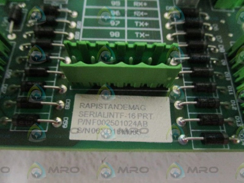 RAPISTAN SERIAL INTERFACE F002501024AB NSNP