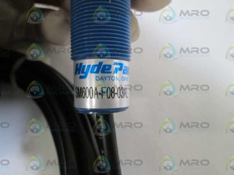 HYDE PARK PROXIMITY SENSOR SM600A-F08-03AL UNMP