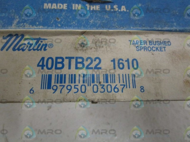 MARTIN 40BTB22 1610 SPROCKET NSMP