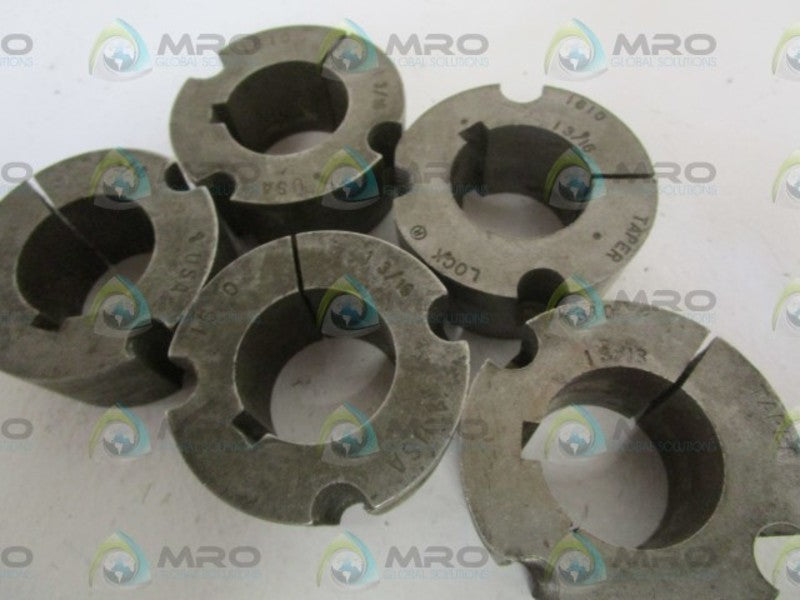 LOT OF 5 TAPER LOCK BUSHING 1610 1-3/16 UNMP