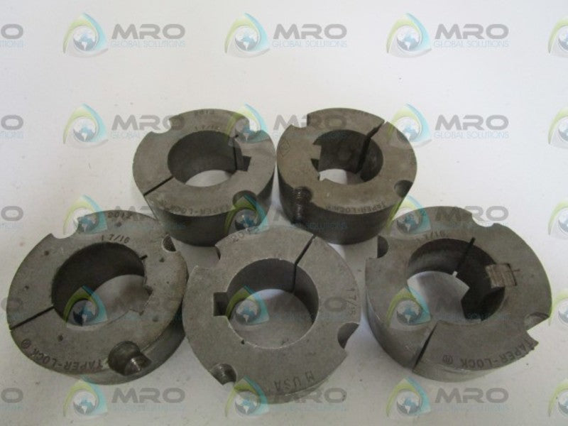 LOT OF 5 TAPER LOCK BUSHING 2012 1-7/16 UNMP