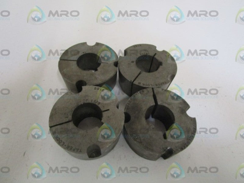 LOT OF 4 TAPER LOCK BUSHING 2012 1-1/8 UNMP