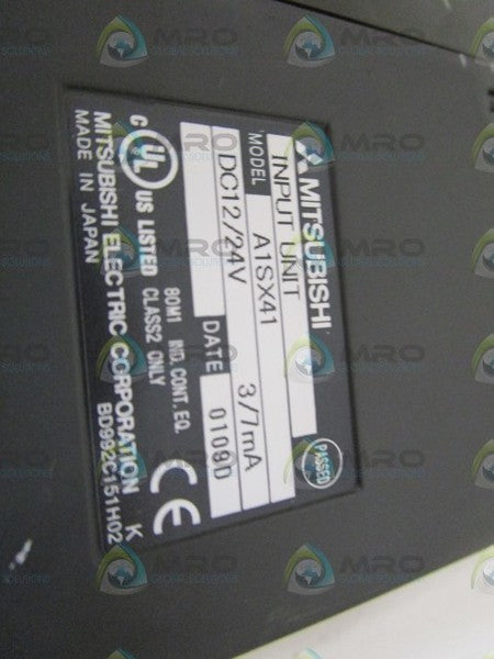 MITSUBISHI INPUT UNIT MODULE A1SX41 (AS PICTURED) UNMP
