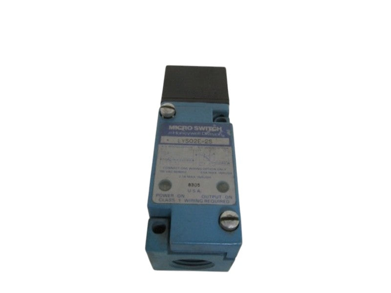 MICRO SWITCH INDUCTIVE PROXIMITY SWITCH LYS02E-2S UNMP