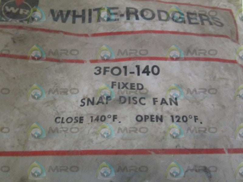 WHITE-RODGERS SNAP DISC FAN 3FO1-140 NSMP