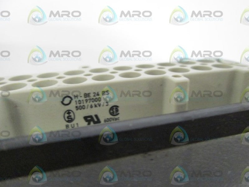 HARTING CONNECTOR H-BE 24 BS UNMP