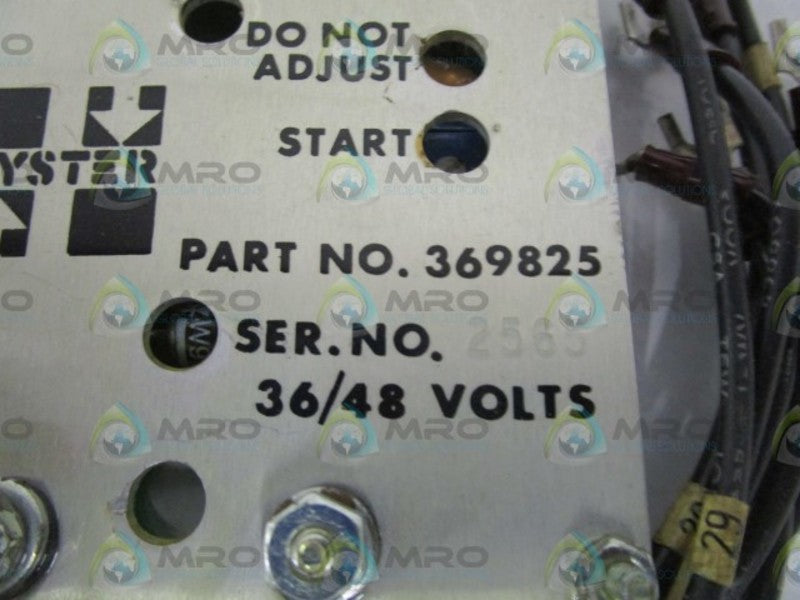 HYSTER CONTROL ACCELERATOR 369825 UNMP