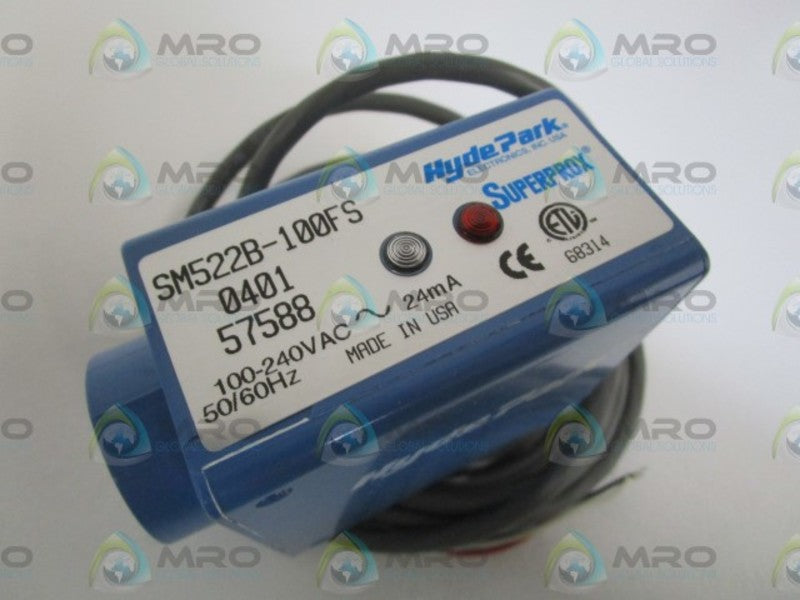 HYDE PARK (24MA) SENSOR AC CABLE STYLE SM522B-100FS NSMP