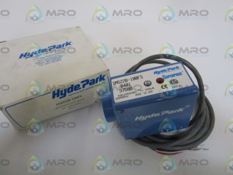 HYDE PARK (24MA) SENSOR AC CABLE STYLE SM522B-100FS NSMP