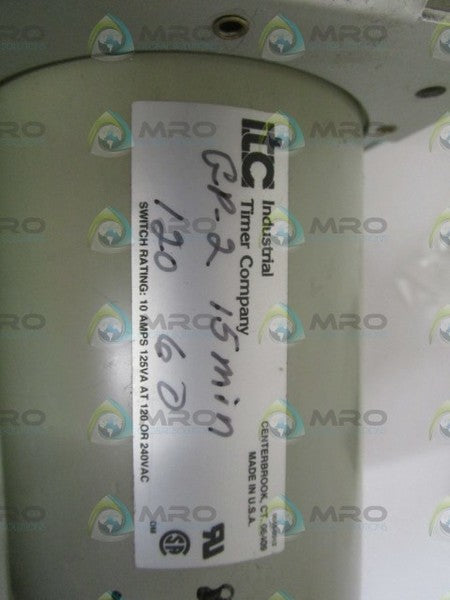 ITC 15MIN 120V TIMER GP-2 NSMP