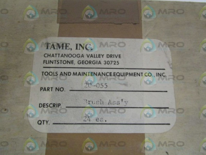 LOT OF 24 TAME INC. BRUSH ASSEMBLY 20-055 NSMP