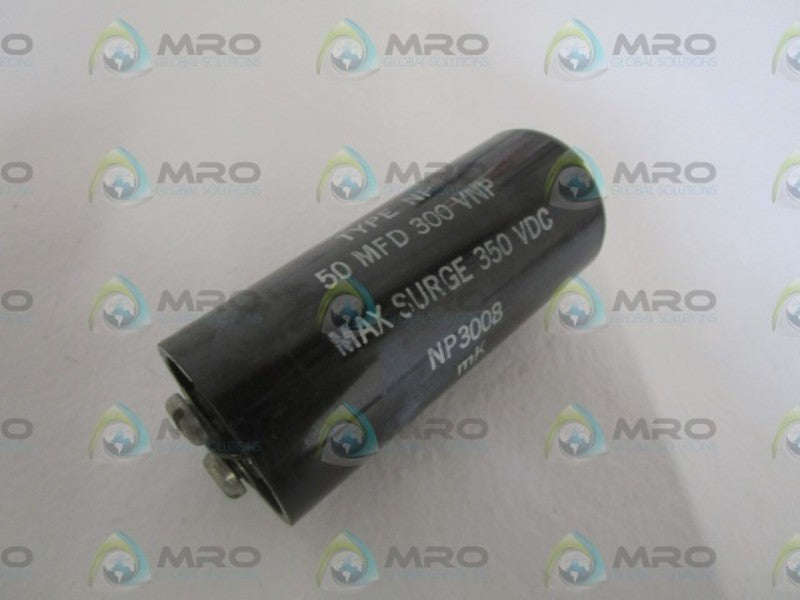 MALLORY NP3008 350VDC CAPACITOR UNMP