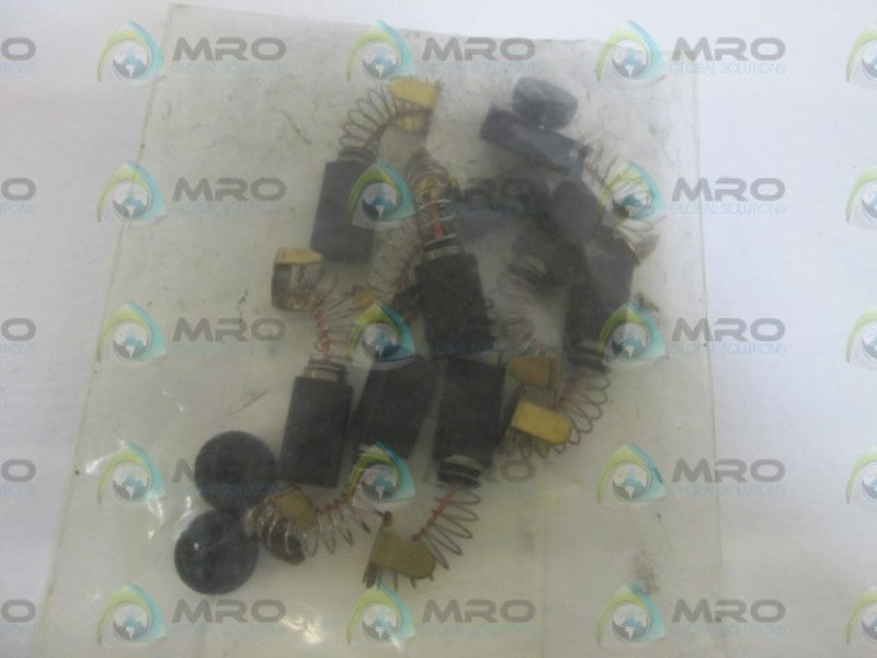 LOT OF 9 CONTAINER AUTOMATION SYSTEMS BRUSH CAS #S4036 NSNP IN BAG