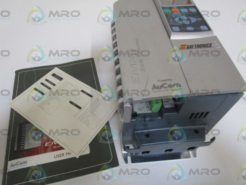SAFTRONICS AUCOM EMX3-0023B-V7-C1-H SOFT STARTER NSMP