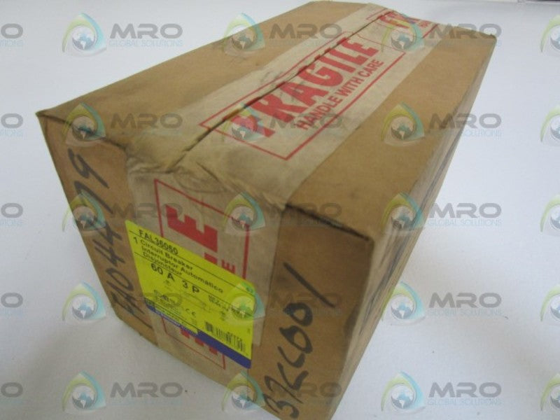 SQUARE D CIRCUIT BREAKER FAL36060 NSFS