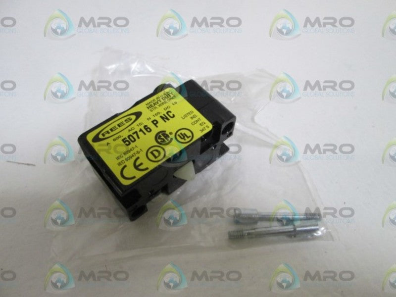 LOT OF 3 REESE CONTACT BLOCK 50716-000 NSMP