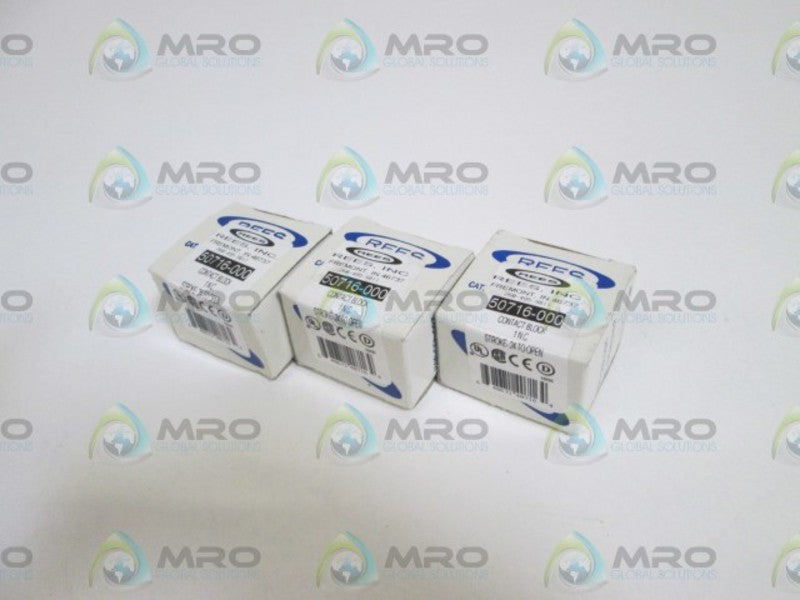 LOT OF 3 REESE CONTACT BLOCK 50716-000 NSMP