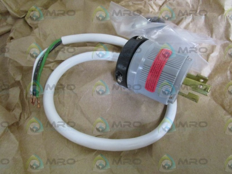 LOT OF 9 COOPER CORDSET POWERHOOK PLUG 16" CORD PHC-WHT NSMP