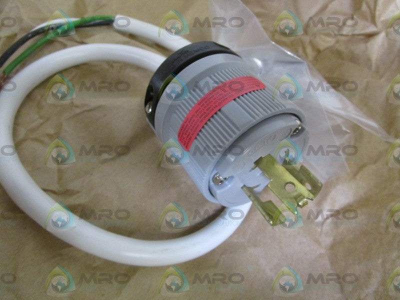 LOT OF 9 COOPER CORDSET POWERHOOK PLUG 16" CORD PHC-WHT NSMP