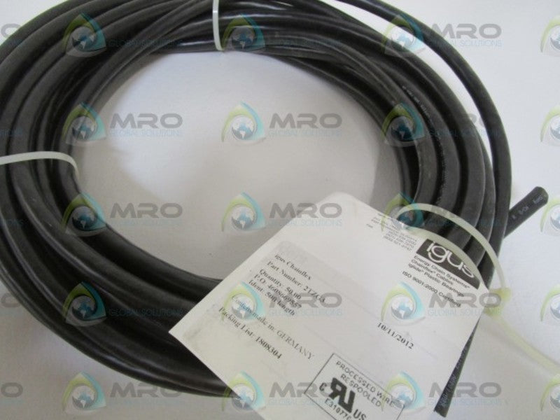 IGUS FLEXING POWER CABLE 50FT 2TZG3 NSNP