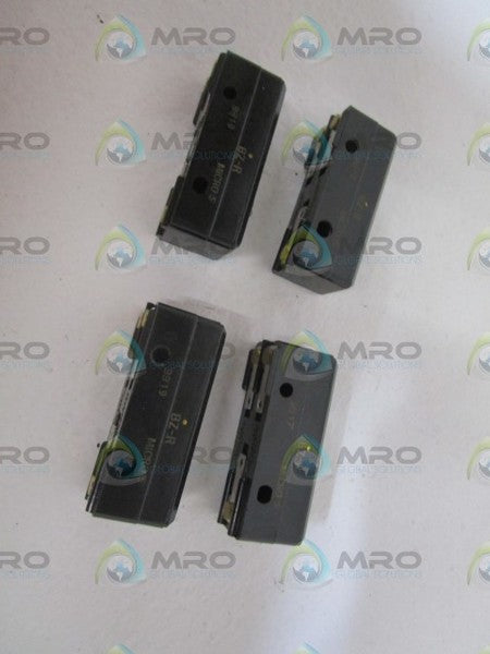 LOT OF 4 MICROSSWITCH BASIC SWITCH BZ-R NSNP