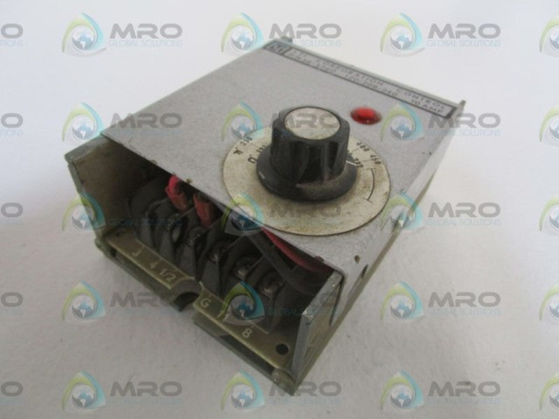 LTI TEMPERATURE CONTROLLER 38-5760 UNMP