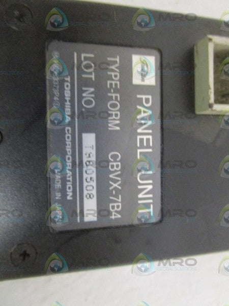 TOSHIBA CBVX-7B4 KEYPAD PANEL UNIT UNMP